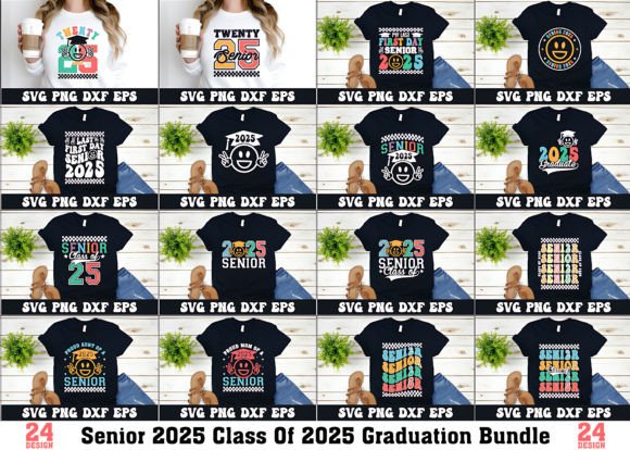 Class of Senior 2025 Graduation Bundle