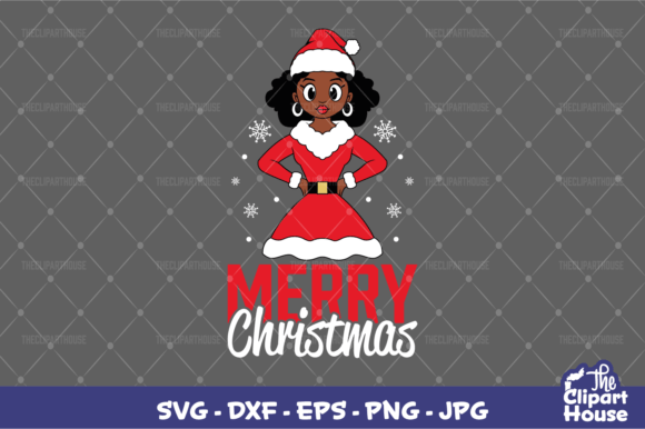 Designing with the Merry Christmas Cartoony Afro Woman: A Comprehensive Guide to Digital Crafting and Commercial Application