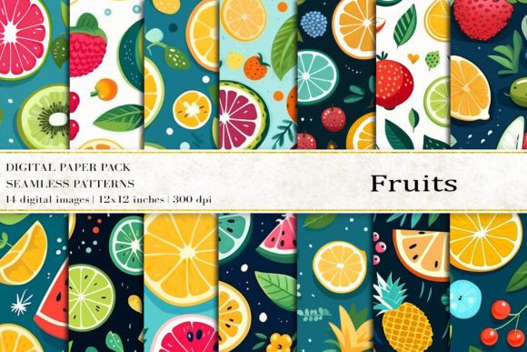 Fruits Digital Papers: A Comprehensive Evaluation for Designers and Crafters