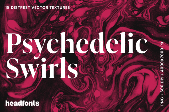 Psychedelic Swirls Textures: Elevate Your Creative Projects