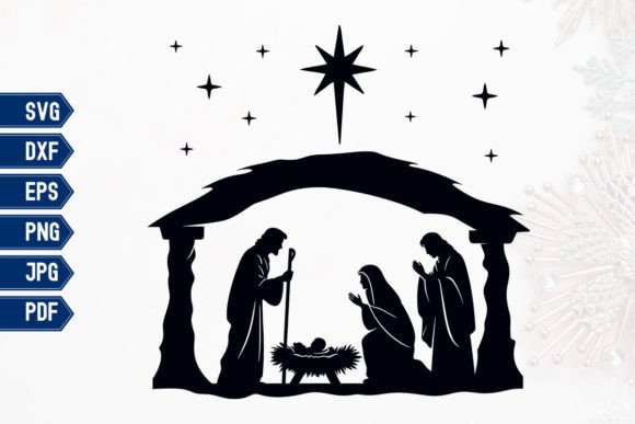 The Resurgence of Tradition: Integrating the Round Nativity Scene SVG into Modern Creative Workflows