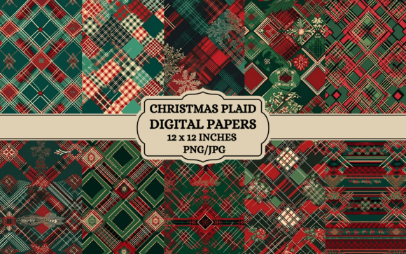 Unlocking Creativity: The Ultimate Guide to Using Christmas Plaid Digital Paper for DIY Projects