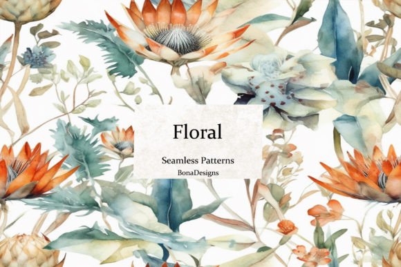 Unlocking Creativity with AI-Generated Floral Seamless Patterns