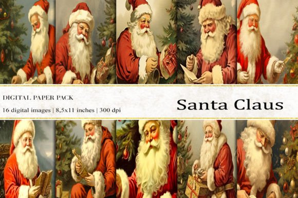 Vintage Santa Claus Digital Papers: A Guide to Avoiding Common Pitfalls in Your Holiday Projects